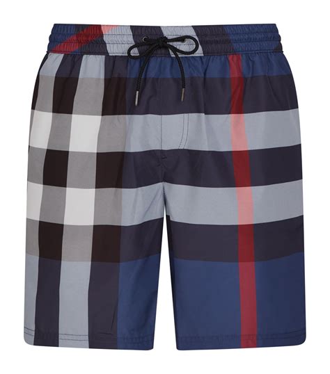 burberry swimming shorts blue